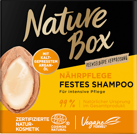 Festes Shampoo Argan-Öl Nature Box