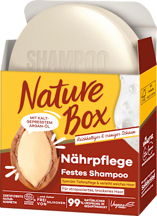 Festes Shampoo Argan-Öl Nature Box