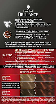 Intensiv-Color-Creme - Nr. 867 Mahagoni-Braun Schwarzkopf Brillance