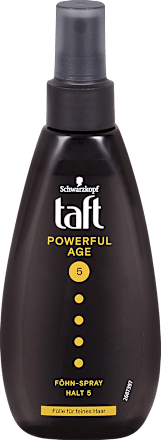 Powerful Age Föhn - Spray Schwarzkopf taft