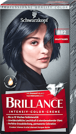 Gloss Hypnotics - Nr. 882 Grafitsilber Schwarzkopf Brillance