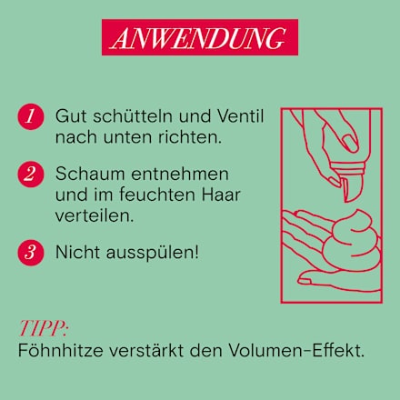 Schaumfestiger Volumen für dünnes Haar Schwarzkopf taft