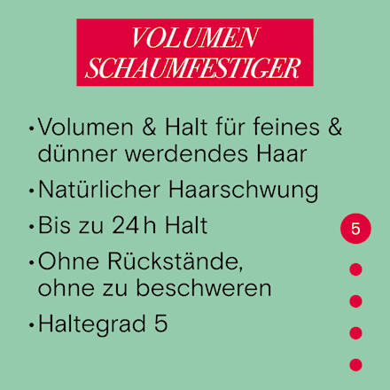 Schaumfestiger Volumen für dünnes Haar Schwarzkopf taft