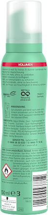 Schaumfestiger Volumen für dünnes Haar Schwarzkopf taft