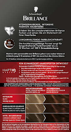 Intensiv-Color-Creme - Nr. 874 Samtbraun Schwarzkopf Brillance