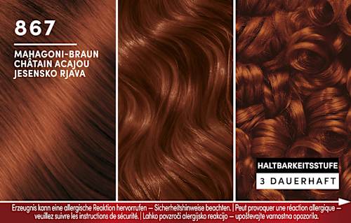 Intensiv-Color-Creme - Nr. 867 Mahagoni-Braun Schwarzkopf Brillance