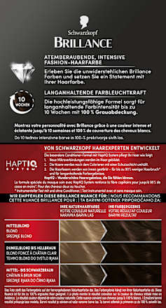 Intensiv-Color-Creme - Nr. 880 Dunkelbraun Schwarzkopf Brillance