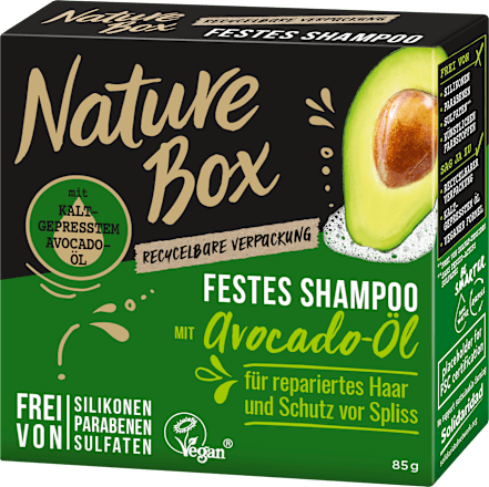 Festes Shampoo Avocado  Nature Box