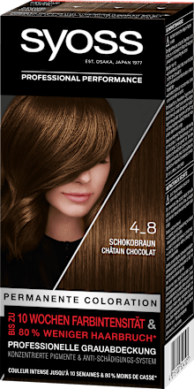 Haarfarbe 4_8 Schokobraun syoss