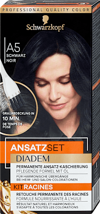Ansatzset - Nr. A5 Schwarz Schwarzkopf DIADEM
