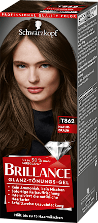 Haartönung T862 Naturbraun Schwarzkopf Brillance