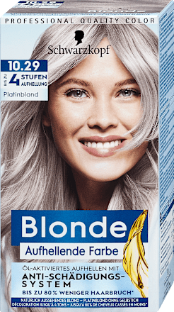 Blonde Aufhellende Farbe - Nr. 10.29 Platinblond Schwarzkopf Blonde
