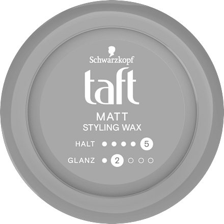 Haargel MATT WAX Halt 5 Schwarzkopf taft