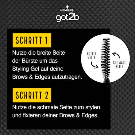 Stylinggel Kleber 4 Brows & Edges 2in1 got2b