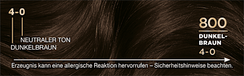 Haarfarbe 800 Dunkelbraun, 1 St Palette Intensive Color Creme