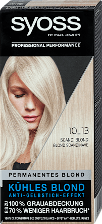 Permanentes Blond - Nr. 10-13 Scandi Blond syoss