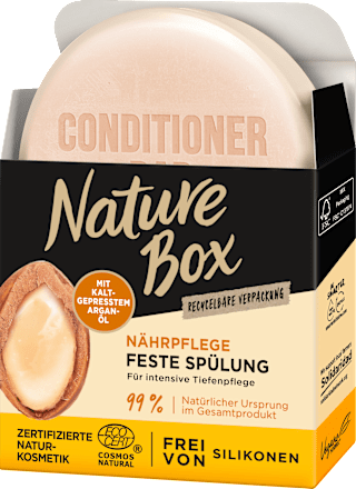 Feste Spülung Nährpflege Arganöl Nature Box