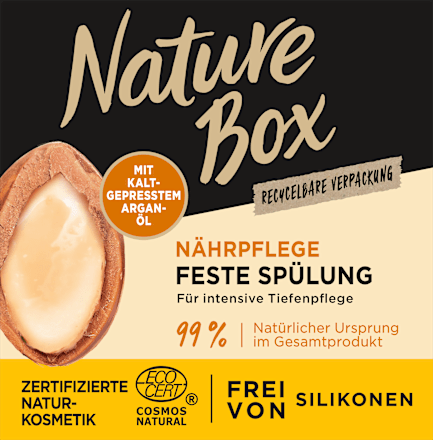 Feste Spülung Nährpflege Arganöl Nature Box