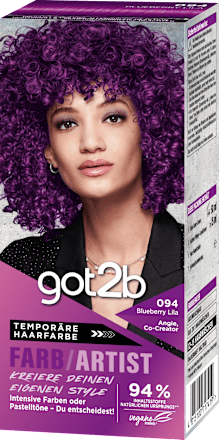 Haartönung Farb/Artist 094 Blueberry Lila got2b