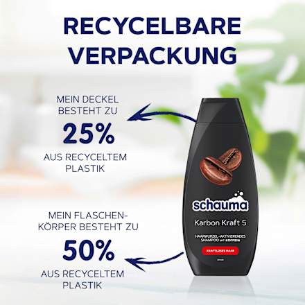 Shampoo Karbon Kraft 5 schauma