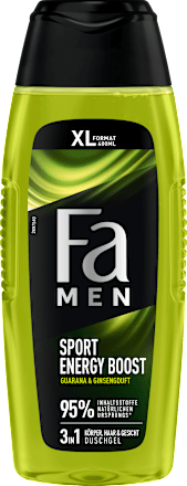 Men Duschgel Sport Energy Boost Fa Men