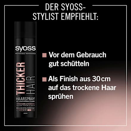 Haarspray Thicker Hair syoss