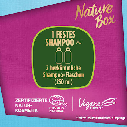Festes Shampoo Avocado  Nature Box