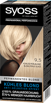Haarfarbe 9_5 Kühles Perlblond syoss