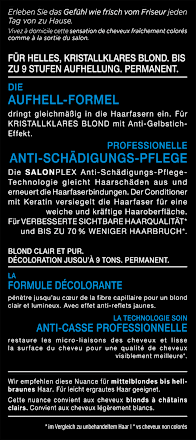 Haare Aufheller 13_5 Platin syoss