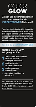 Color Glow pflegende Haartönung - Platin Blond syoss