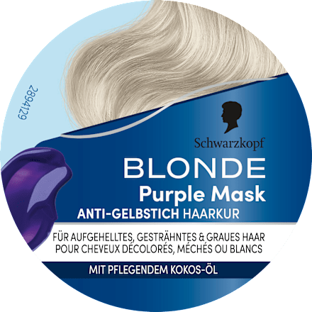 Blonde Purple Mask Haarmaske Schwarzkopf Blonde