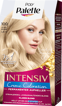 Haare Aufheller 100 Ultra Blond Palette Intensive Color Creme