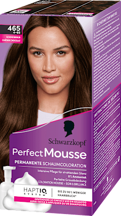 Haarfarbe Schaum 465 Schokobraun, 1 St Schwarzkopf Perfect Mousse