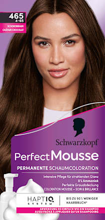 Haarfarbe Schaum 465 Schokobraun, 1 St Schwarzkopf Perfect Mousse