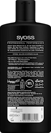 Shampoo Volume Lift syoss