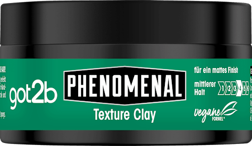Phenomenal Texture Clay Haarwachs got2b