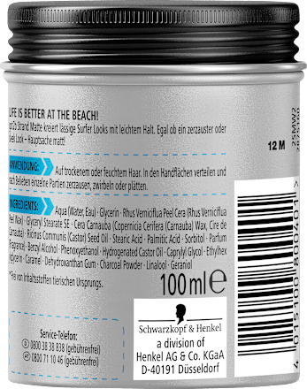 Strand Matte Matt-Paste got2b