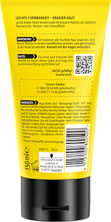 Kleber wasserfestes Styling Gel got2b