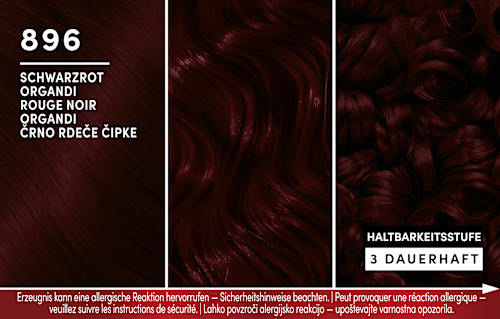 Intensiv-Color-Creme - Nr. 896 Schwarzrot Organdi Schwarzkopf Brillance