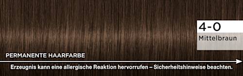 Haarfarbe Naturals 4-0 Mittelbraun Palette Intensive Color Creme