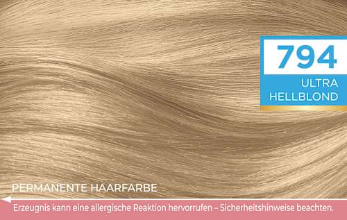Haarfarbe 794 Ultra Hellblond  Schwarzkopf DIADEM