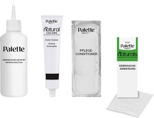 Haarfarbe Naturals 3-0 Dunkelbraun Palette Intensive Color Creme