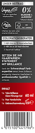 Haartönung T862 Naturbraun Schwarzkopf Brillance