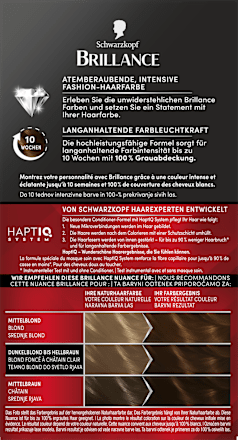 Intensiv-Color-Creme - Nr. 862 Naturbraun Schwarzkopf Brillance