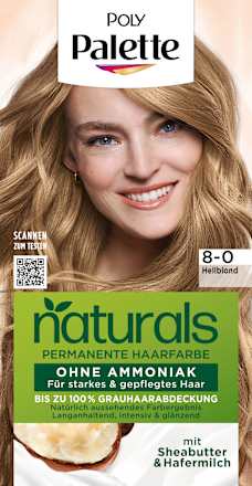 Haarfarbe Naturals 8-0 Hellblond Palette Intensive Color Creme