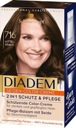 Haarfarbe Mittel-Braun 716, 1 St Schwarzkopf DIADEM