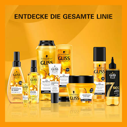 Hitzeschutz Öl Schwarzkopf GLISS