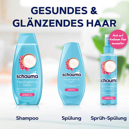 Shampoo Feuchtigkeit & Glanz schauma