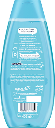 Shampoo Feuchtigkeit & Glanz schauma