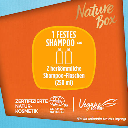 Festes Shampoo Argan-Öl Nature Box